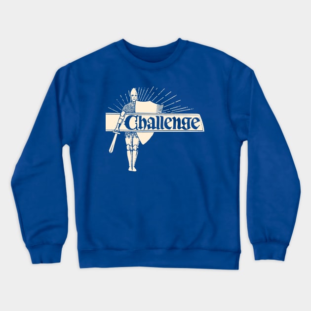 Challenge Records Crewneck Sweatshirt by MindsparkCreative